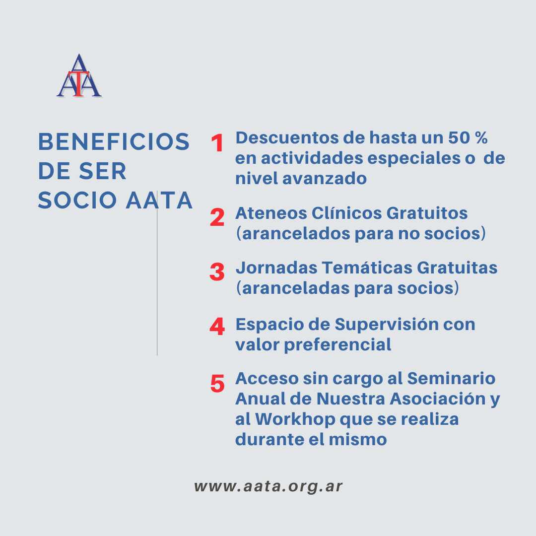 Beneficios de ser socio de la AATA 